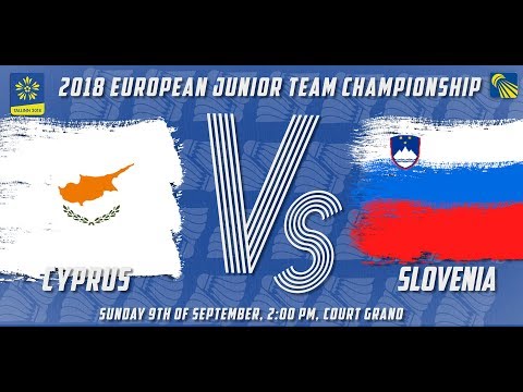 Cyprus (Anastasia Zintsidou) vs Slovenia (Petra Polanc) - D3M1 - European Jnr. Team C’ships 2018