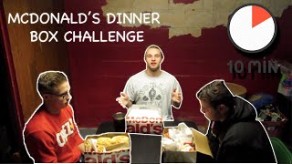 MCDONALD'S DINNER BOX CHALLENGE