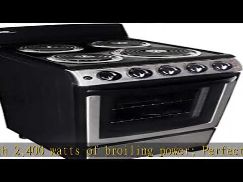 Danby Designer 20-In. Electric Range with Coil Elements and 2.3-Cu. Ft. Oven Capacity in Stainless