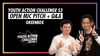 Youth Action Challenge S3E47: Pitch/Q&A; Greenbox