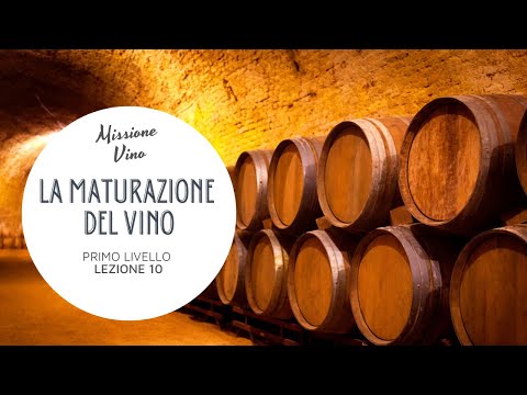 Lezione 10: Come fare invecchiare il vino - La maturazione del vino