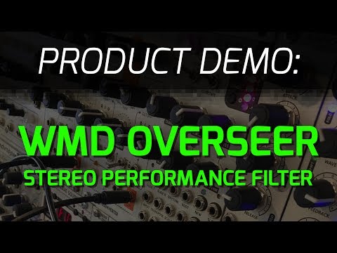 WMD OVERSEER Eurorack Stereo Filter Module image 2