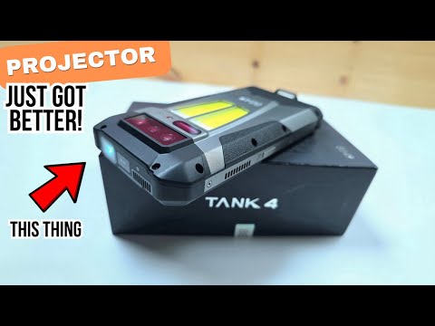 A (720p) Projector With A Phone - 8849 Tank 4 (Review)