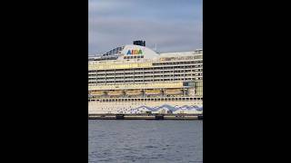 MV AIDAprima in Tallinn #cruiseship #aidacruises #shipspotting #portoftallinn #travel
