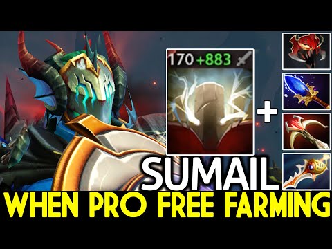 SUMAIL [Sven] Free Farming Jungle +1000 Damage Per Hit Instant Kill Dota 2