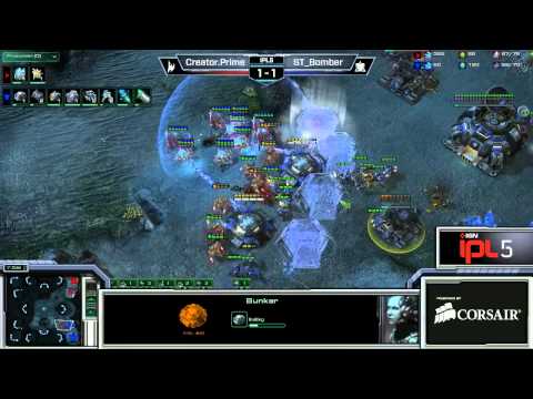 SC2 Creator vs Bomber PvT Game 3 IPL 5 Losers Round 7 Starcraft 2 Tournaments