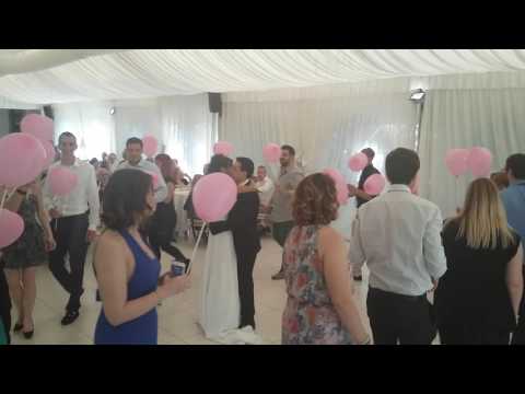 MUSICA MATRIMONIO RISTORANTE IL BOCCHI   COMAZZO  2016 ALEX & CLAUDIA BALLO SPOSI CON CUORI E AMICI