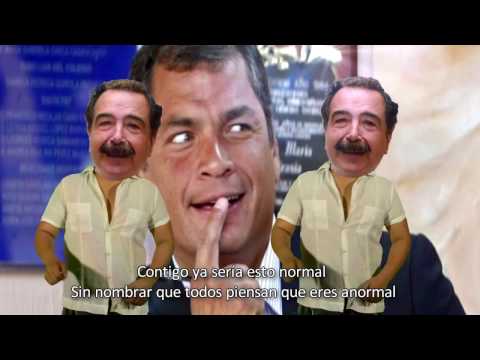 Parodia de Rafael Correa vs Jaime Nebot Ecuador batalla de rap intrusostv