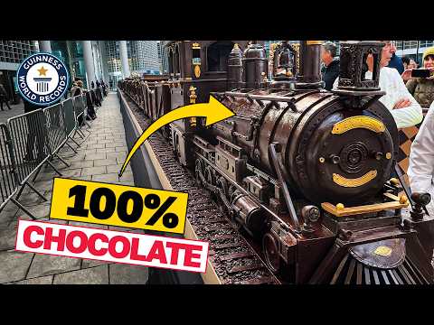 Could You Eat the World's Longest Chocolate Sculpture?