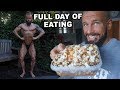 MY 3,200 KCAL CONTEST PREP SHREDDING DIET (FULL DAY OF EATING) 10 DAYS OUT.
