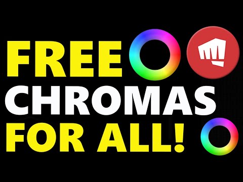 riot: everyone will get free chromas