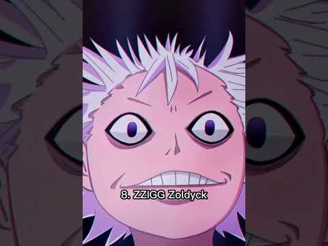 Top 10 strongest characters in HXH #shorts