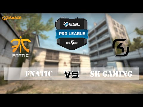 fnatic vs. SK Gaming | ESL Pro League Season #3 | de_cache