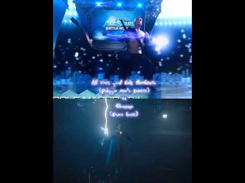 Psas Cole vs Shazam and Delsin Rowe vs Tsukune aono and Cole MacGrath vs corvo Attano