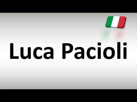 How to Pronounce Luca Pacioli (Italian)