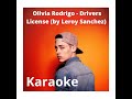 Drivers License By Leroy Sanchez KARAOKE