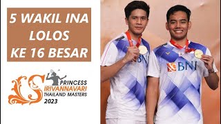 Live Scores 🇮🇩 Day 1 Badminton PRINCESS SIRIVANNAVARI Thailand Masters 2023