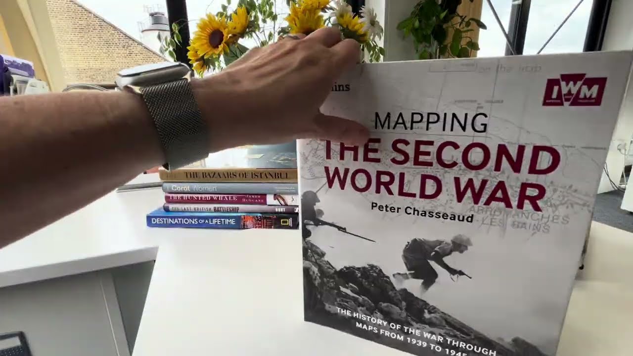 MAPPING THE SECOND WORLD WAR by PETER CHASSEAUD £30 now £15