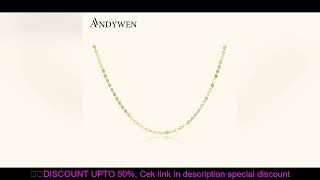 Download the video "ANDYWEN 925 Sterling Silver 4mm Coins Charms Choker Necklace Chains Luxury Women Fashion Rock Punk J"