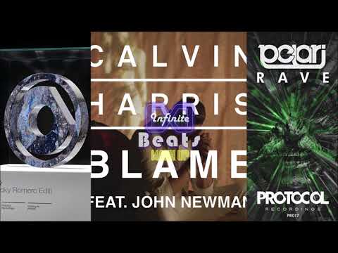 Calvin Harris ft. John Newman - Blame vs. Love (Nicky Romero Edit) vs. Rave (Infinite  Beats Mashup)