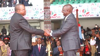 President Uhuru Kenyatta hands over instruments of power to President William Ruto