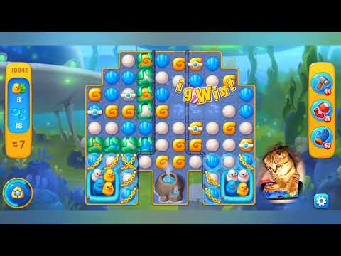 Fishdom 2022, no Boosters,  10048  level  -  прохождение без бустеров,  10048  уровень.