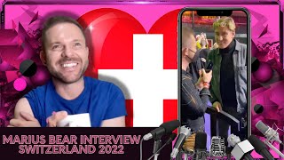 INTERVIEW | Marius Bear - Boys Do Cry | Switzerland | Eurovision 2022 | PrePartyES 2022 | ESC 2022