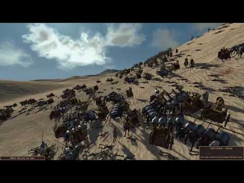 Total War  Rome II , Wagner , 500 vs 2700 How to win with Chariots  Empire Divided  Palmyra Campaign