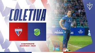 🎙 COLETIVA COM THIAGO CARPINI | FORTALEZA 1X0 FLORESTA | CEARENSE 2026