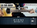 Tutorial Gitar SO FAR AWAY - AVENGED SEVENFOLD (Chord Asli) Mudah Untuk Pemula