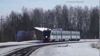 preview picture of video 'Trainspotting-поездка в Веневский район (03.2013)'