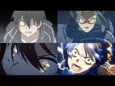Every Kirito Golden Eyes Scene