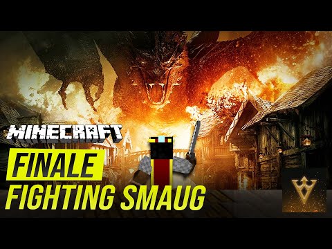 FIGHTING SMAUG in Minecraft: LOTR Mod - Episode 13 [FINALE]