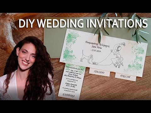 MULTI LANGUAGE WEDDING INVITATION