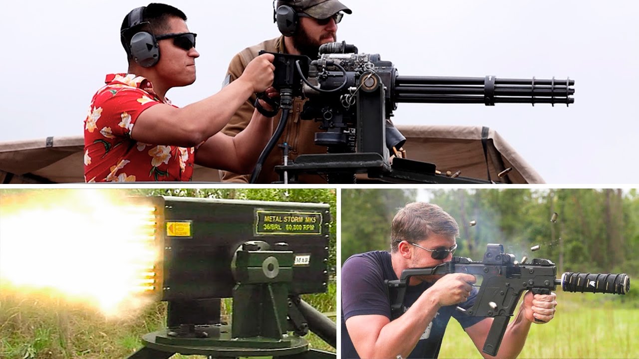 10 ARMAS DE FUEGO con Mas CADENCIA DE TIRO 💥⚠️
