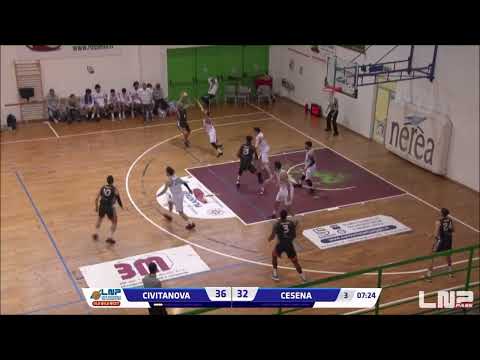 Virtus Civitanova-Tigers Cesena 74-58, gli highlights