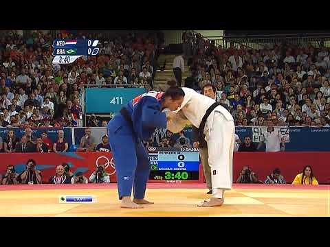 AGUIAR  Mayra (BRA) 78kg 🔴 Judo 2012 Olympic Games Women's  London