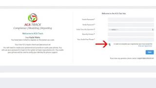 Registration ACA TRACK
