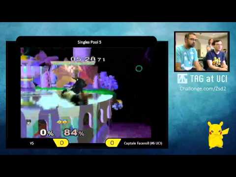 ZS2 - V$ (Marth) vs Captain Faceroll (Sheik) - SSBM