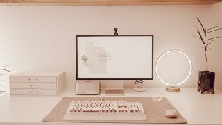 How to Declutter Your Life to BOOST Productivity! | My Office & Notion Tour ✨