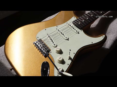 Fender MIJ FSR Collection Hybrid II Stratocaster Mystic Aztec Gold image 13