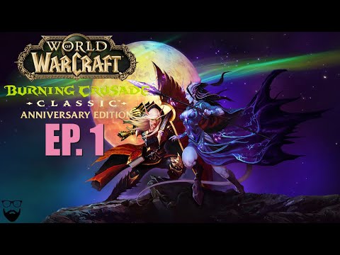 World of Warcraft The Burning Crusade Classic - Blood Elf Paladin - Part 1 - Chill Leveling