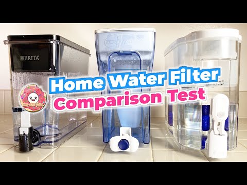 Which water filter is the best? Brita vs PUR vs ZeroWater water filter review comparison