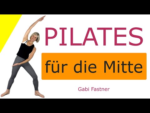 🖍️ 37 min. Pilates für die Mitte | Core-Training für den flachen Bauch, ohne Geräte