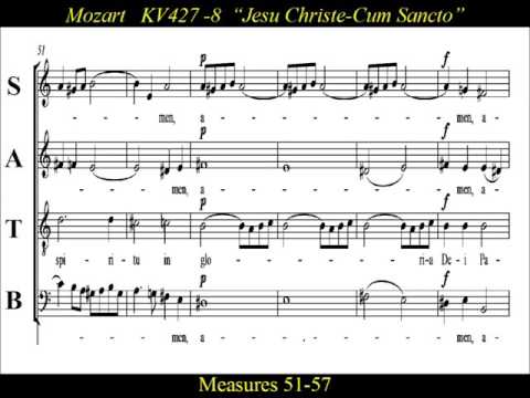 Mozart - Great Mass in C minor - KV 427 -8 Jesu Christe - Soprano