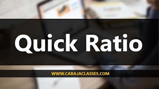 Quick Ratio | Financial Management | CA RAJA CLASSES