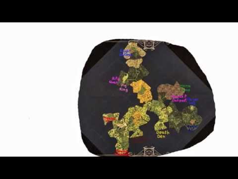 Don't Starve | Land of the lost | The Map