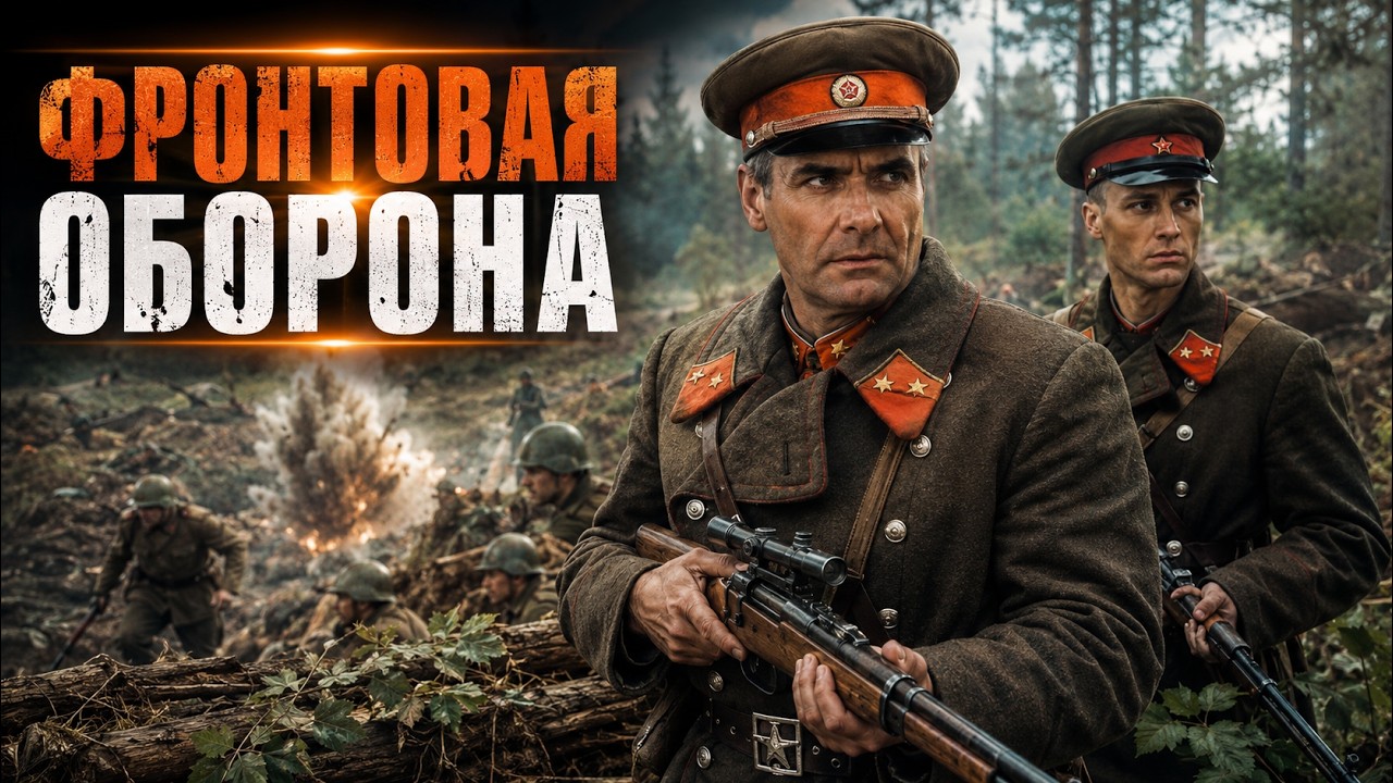 Radzieccy oficerowie powstrzymali natarcie wroga kosztem własnego życia | Radzieckie kino wojenne