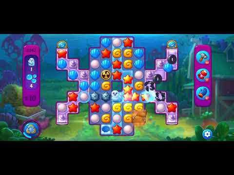 Fishdom Super Hard level 8242 no boosters フィッシュダム