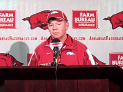 0 Bobby Petrino Post Arkansas Red White Game Comments